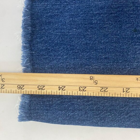 Frame Denim Le Sylvie Kick Boot Jeans Size 25 Medium Wash Distressed Frayed Hem - Picture 13 of 15